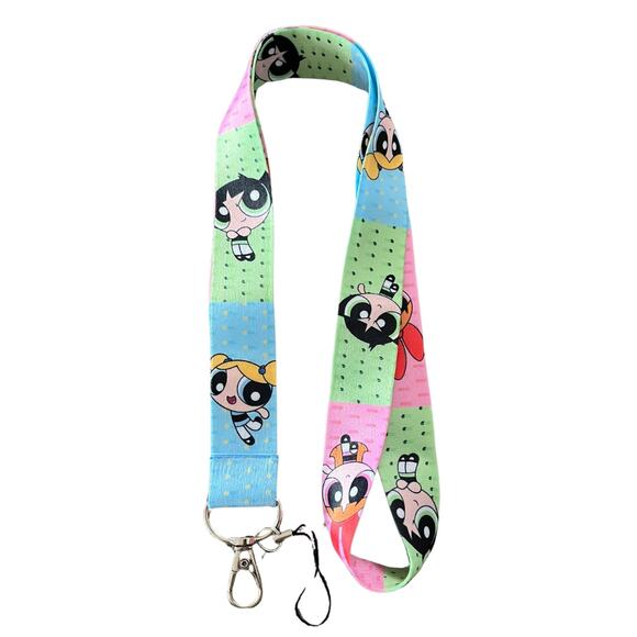Most Popular Cartoon Network Classics The Power Puff Girls Characters Lanyard - Picture 2 of 6